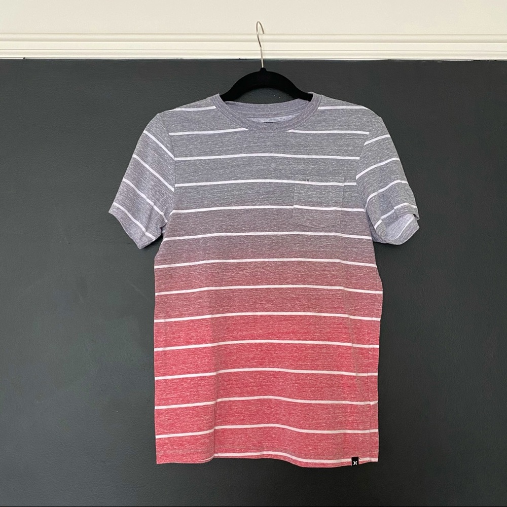 Hurley striped pocket tee